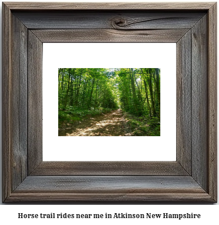 horse trail rides near me in Atkinson, New Hampshire